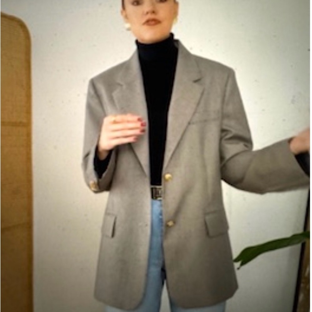 Sanna New York, Checked Herringbone Hanna Blazer